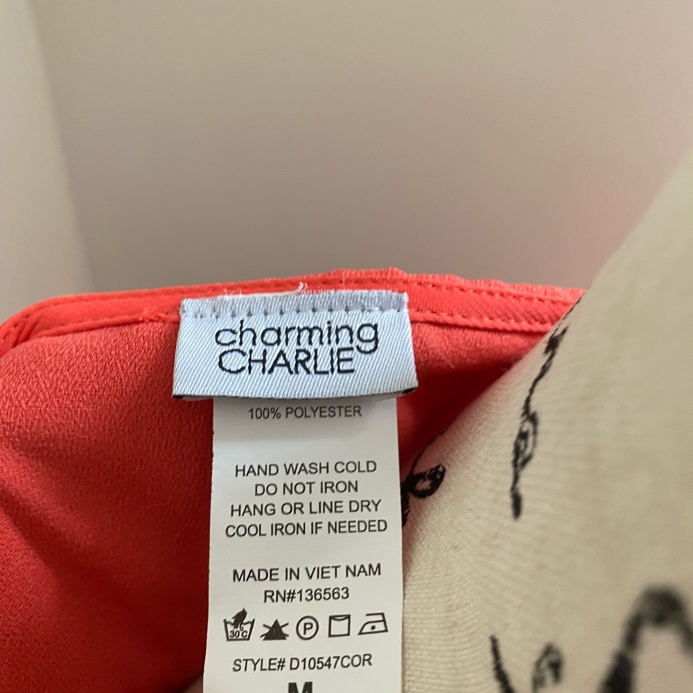 Women’s Coral Tunic Shirt NWT - Picture 3 of 3